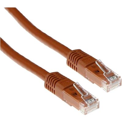 ACT Brown 1.5 meter U/UTP CAT6 patch cable with RJ45 connectors. Cat6 u/utp brown 1.50m (U/UTP, CAT6, 1.50 m), Netzwerkkabel ACT Brown 1.5 meter U/UTP CAT6 patch cable with RJ45 connectors. Cat6 u/utp brown 1.50m (U/UTP, CAT6, 1.50 m), Netzwerkkabel