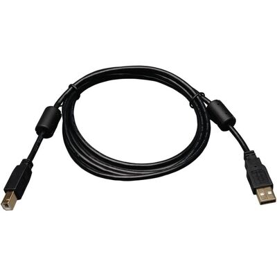 Eaton USB 2.0 A/B Cable with Ferrite Chokes M/M 6ft. 1,83m (1.83 m, USB 2.0), USB Kabel Eaton USB 2.0 A/B Cable with Ferrite Chokes M/M 6ft. 1,83m (1.83 m, USB 2.0), USB Kabel