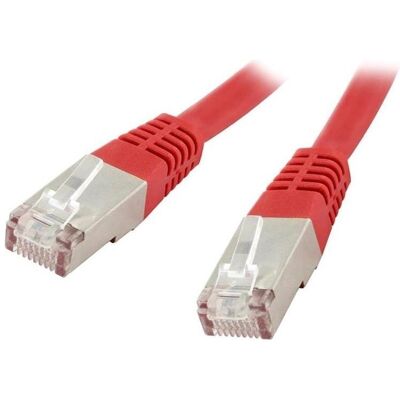 XtendLan patch kabel Cat6, FTP - 0,25m, červený (prodej po 10 ks) (FTP, CAT6, 0.25 m), Netzwerkkabel XtendLan patch kabel Cat6, FTP - 0,25m, červený (prodej po 10 ks) (FTP, CAT6, 0.25 m), Netzwerkkabel