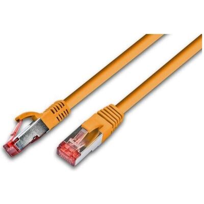 Wirewin Patchkabel: F/UTP, 0.25m, orange - Netzwerkkabel Wirewin Patchkabel: F/UTP, 0.25m, orange - Netzwerkkabel