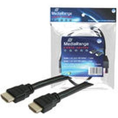 MediaRange SVGA Anschlusskabel, VGA/VGA, 1.8m, schwarz (1.80 m), Videokabel, Schwarz MediaRange SVGA Anschlusskabel, VGA/VGA, 1.8m, schwarz (1.80 m), Videokabel, Schwarz