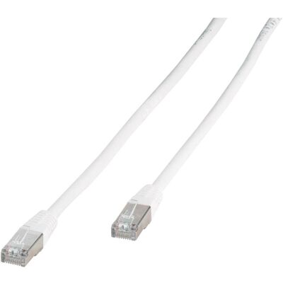 Vivanco Western RJ 45 CAT 6 Netzwerkkabel Weiss (CAT6, 2 m), Netzwerkkabel Vivanco Western RJ 45 CAT 6 Netzwerkkabel Weiss (CAT6, 2 m), Netzwerkkabel