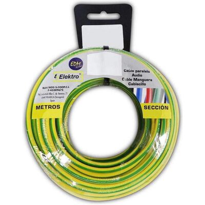 EDM 4mm Zweifarbig Flexibles Kabel - 50m Halogenfrei EDM 4mm Zweifarbig Flexibles Kabel - 50m Halogenfrei