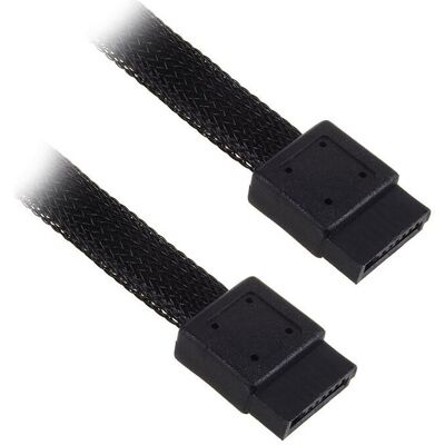 Silverstone SATA III Kabel 50cm - sleeved (50 cm, SATA III), Interne Kabel (PC) Silverstone SATA III Kabel 50cm - sleeved (50 cm, SATA III), Interne Kabel (PC)