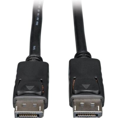 Eaton DisplayPort Cable with Latches 4K 60Hz M/M 3ft. 0.91m (0.91 m), Videokabel, Schwarz Eaton DisplayPort Cable with Latches 4K 60Hz M/M 3ft. 0.91m (0.91 m), Videokabel, Schwarz