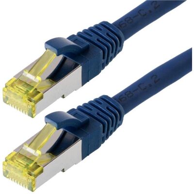 Herweck Helos 1m Cat6a S/FTP Blue Netzwerkkabel Herweck Helos 1m Cat6a S/FTP Blue Netzwerkkabel