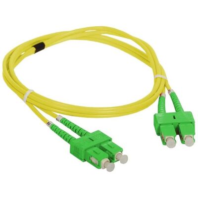 Patch cord SM SC/APC-SC/APC duplex 9/125 2.0m ALANTEC (2 m), Netzwerkkabel Patch cord SM SC/APC-SC/APC duplex 9/125 2.0m ALANTEC (2 m), Netzwerkkabel