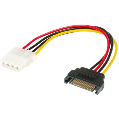 Akasa Netzteil SATA-Stromstecker bis interne Stromversorgung, 4-polig (15 cm, SATA), Interne Kabel (PC) Akasa Netzteil SATA-Stromstecker bis interne Stromversorgung, 4-polig (15 cm, SATA), Interne Kabel (PC)