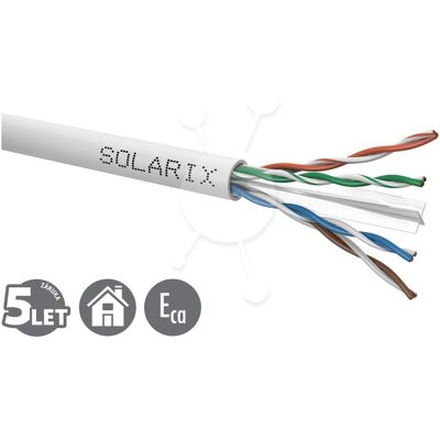 Solarix InstalaÄnà kabel CAT6 UTP PVC drát (UTP, CAT6, 500 m), Netzwerkkabel Solarix InstalaÄnà kabel CAT6 UTP PVC drát (UTP, CAT6, 500 m), Netzwerkkabel