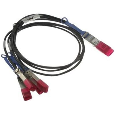 Dell QSFP28 - 4 x SFP28, 3 m, 3 m, QSFP28, 4x SFP28 (CAT6, 3 m), Netzwerkkabel Dell QSFP28 - 4 x SFP28, 3 m, 3 m, QSFP28, 4x SFP28 (CAT6, 3 m), Netzwerkkabel