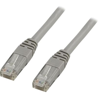 Deltaco Cat5e 7m Netzwerkkabel - Grau - U/UTP Deltaco Cat5e 7m Netzwerkkabel - Grau - U/UTP