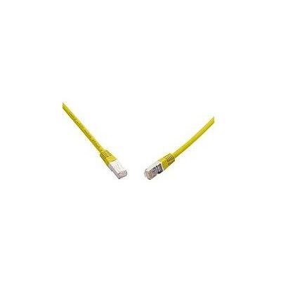 Solarix 10G patch cable CAT6A SFTP LSOH 0.5m, yellow (SFTP, CAT6a, 0.50 m), Netzwerkkabel Solarix 10G patch cable CAT6A SFTP LSOH 0.5m, yellow (SFTP, CAT6a, 0.50 m), Netzwerkkabel