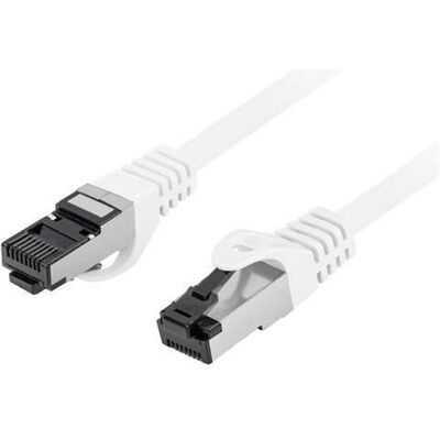Lanberg Patchcord S/FTP kat.8.1 LSZH CU fluke passed biały (S/FTP, CAT8.1, 3 m), Netzwerkkabel Lanberg Patchcord S/FTP kat.8.1 LSZH CU fluke passed biały (S/FTP, CAT8.1, 3 m), Netzwerkkabel