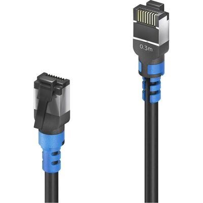 Purelink Patchkabel Cat6AS/FTP 0,3m (S/FTP, CAT6a, 0.30 m), Netzwerkkabel Purelink Patchkabel Cat6AS/FTP 0,3m (S/FTP, CAT6a, 0.30 m), Netzwerkkabel