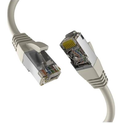 M-Cab CAT8.1 GREY 3M PATCH CORD (S/FTP, CAT8.1, 3 m), Netzwerkkabel M-Cab CAT8.1 GREY 3M PATCH CORD (S/FTP, CAT8.1, 3 m), Netzwerkkabel