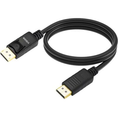 Vision Version 1.4 8K bei 60 Hz - Goldstecker - (2 m), Videokabel, Schwarz Vision Version 1.4 8K bei 60 Hz - Goldstecker - (2 m), Videokabel, Schwarz