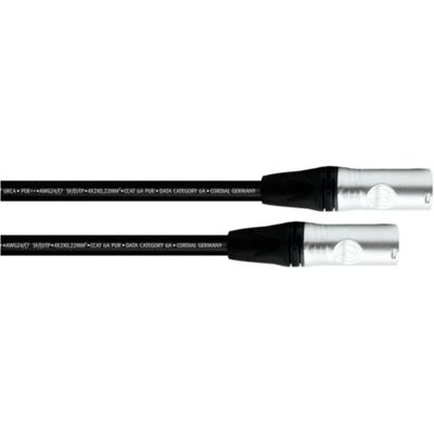 Cordial CSE 20 NN 6A PUR Netzwerkkabel - 20m - Schwarz Cordial CSE 20 NN 6A PUR Netzwerkkabel - 20m - Schwarz