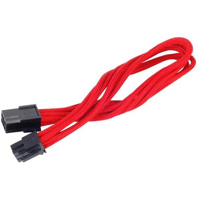 Silverstone ATX Extension 6-6(PCI-E)Pin rot (25 cm), Interne Kabel (PC) Silverstone ATX Extension 6-6(PCI-E)Pin rot (25 cm), Interne Kabel (PC)
