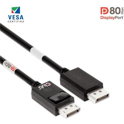 Club 3D DisplayPort – DisplayPort (1.20 m), Videokabel, Schwarz Club 3D DisplayPort – DisplayPort (1.20 m), Videokabel, Schwarz