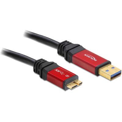 Delock USB 3.0 (5 m, USB 3.2 Gen 1, 4.50 W), USB Kabel Delock USB 3.0 (5 m, USB 3.2 Gen 1, 4.50 W), USB Kabel