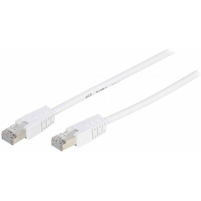 Vivanco Western RJ 45 CAT 5e Netzwerkkabel Weiss (CAT5e, 10 m), Netzwerkkabel Vivanco Western RJ 45 CAT 5e Netzwerkkabel Weiss (CAT5e, 10 m), Netzwerkkabel