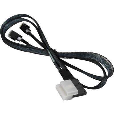 Supermicro Internes SAS-Kabel - Slim SAS (SFF-8654) (70 cm), Interne Kabel (PC) Supermicro Internes SAS-Kabel - Slim SAS (SFF-8654) (70 cm), Interne Kabel (PC)
