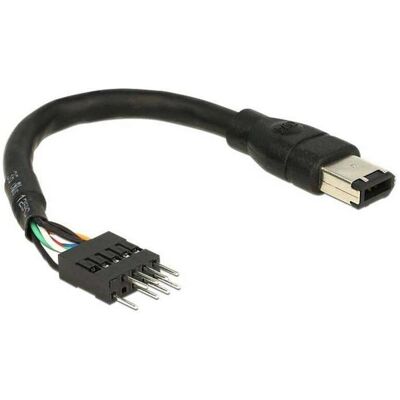 Delock FireWire IEEE 1394A Pfostenstecker 6Pin (0.17 m), Schnittstellenkabel Delock FireWire IEEE 1394A Pfostenstecker 6Pin (0.17 m), Schnittstellenkabel