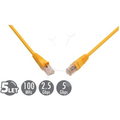 Solarix UTP CAT5E 2 m knicksicheres Gelb / Patchkabel / RJ45-RJ45 (UTP, CAT5e, 2 m), Netzwerkkabel Solarix UTP CAT5E 2 m knicksicheres Gelb / Patchkabel / RJ45-RJ45 (UTP, CAT5e, 2 m), Netzwerkkabel