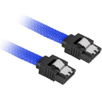 Sharkoon Shark Sata III Kabel sleeve bu 0,30m (30 cm, SATA III), Interne Kabel (PC) Sharkoon Shark Sata III Kabel sleeve bu 0,30m (30 cm, SATA III), Interne Kabel (PC)