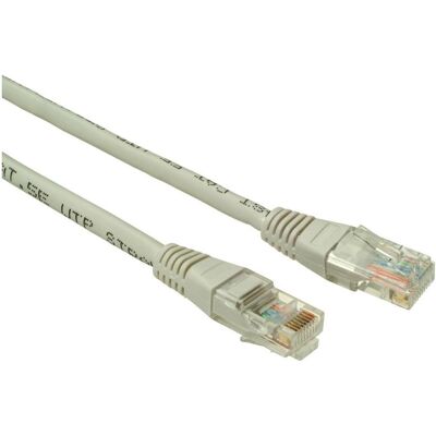 Solarix UTP CAT5E 5 m, nicht verhakend, grau / Patchkabel / RJ45-RJ45 (UTP, CAT5e, 5 m), Netzwerkkabel Solarix UTP CAT5E 5 m, nicht verhakend, grau / Patchkabel / RJ45-RJ45 (UTP, CAT5e, 5 m), Netzwerkkabel