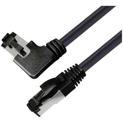 BKL Electronic 144028 RJ45 Netzwerkkabel, Patchkabel CAT 8.1 S/FTP 0.5 m Schwarz (S/FTP, CAT8.1, 0.50 m), Netzwerkkabel BKL Electronic 144028 RJ45 Netzwerkkabel, Patchkabel CAT 8.1 S/FTP 0.5 m Schwarz (S/FTP, CAT8.1, 0.50 m), Netzwerkkabel