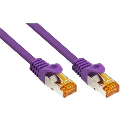 Kabelmeister PK7-TPE-500V - Patchkabel Cat.7, S/FTP, 50m, violett (S/FTP, CAT7, 50 m), Netzwerkkabel Kabelmeister PK7-TPE-500V - Patchkabel Cat.7, S/FTP, 50m, violett (S/FTP, CAT7, 50 m), Netzwerkkabel
