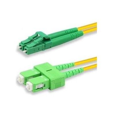 OEM Patchkabel FO Duplex LC/APC-SC/APC 9/125um SM, 3m, OS2, 1,8mm (3 m), Netzwerkkabel OEM Patchkabel FO Duplex LC/APC-SC/APC 9/125um SM, 3m, OS2, 1,8mm (3 m), Netzwerkkabel