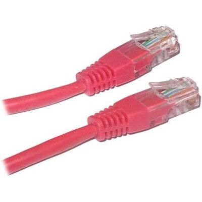 XtendLan UTP CAT5E 3m červená / Patch kabel / RJ45-RJ45 (UTP, CAT5e, 3 m), Netzwerkkabel XtendLan UTP CAT5E 3m červená / Patch kabel / RJ45-RJ45 (UTP, CAT5e, 3 m), Netzwerkkabel