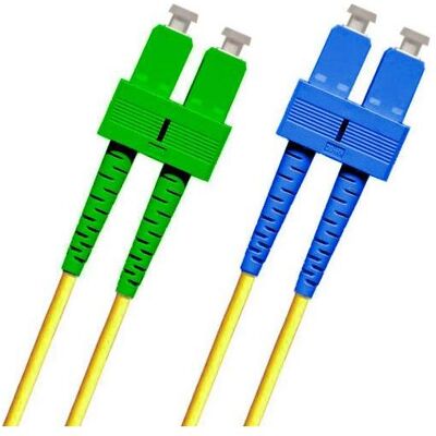 OEM FO patchkabel simplexní SC/APC - SC 9/125 SM 1m, OS2 (1 m), Netzwerkkabel OEM FO patchkabel simplexní SC/APC - SC 9/125 SM 1m, OS2 (1 m), Netzwerkkabel