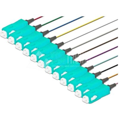 Wirewin Lightwin PIG 50 SC-12 2.0 OM3 Glasfaserkabel 2 m Mehrfarbig (PIG 50 SC-12 2.0 OM3) (2 m), Netzwerkkabel Wirewin Lightwin PIG 50 SC-12 2.0 OM3 Glasfaserkabel 2 m Mehrfarbig (PIG 50 SC-12 2.0 OM3) (2 m), Netzwerkkabel