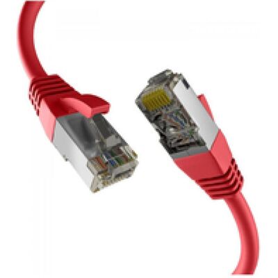 M-Cab CAT8.1 RED 20M PATCH CORD (S/FTP, CAT8.1, 20 m), Netzwerkkabel M-Cab CAT8.1 RED 20M PATCH CORD (S/FTP, CAT8.1, 20 m), Netzwerkkabel