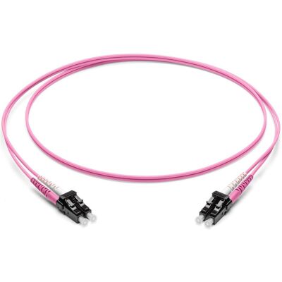 Corning - LC/LC Duplex OM4 - Violett - 3 m - Fiberpatchkabel Corning - LC/LC Duplex OM4 - Violett - 3 m - Fiberpatchkabel