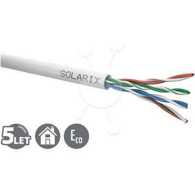 Solarix Kabel Instalacyjny Cat5e Utp Pvc Eca 305m/ (U/UTP, CAT5e, 305 m), Netzwerkkabel Solarix Kabel Instalacyjny Cat5e Utp Pvc Eca 305m/ (U/UTP, CAT5e, 305 m), Netzwerkkabel
