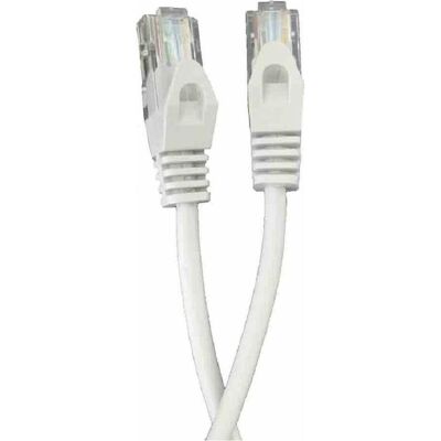 EDM UTP starres Netzwerkkabel der Kategorie 5e 56022 Weiss Grau (UTP, CAT5e, 10 m), Netzwerkkabel EDM UTP starres Netzwerkkabel der Kategorie 5e 56022 Weiss Grau (UTP, CAT5e, 10 m), Netzwerkkabel