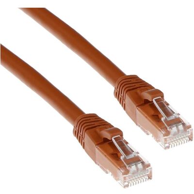 ACT Brown 10 meter U/UTP CAT6 patch cable snagless with RJ45 connectors. Cat6 u/utp snagless bn 10.00m (U/UTP, CAT6, 10 m), Netzwerkkabel ACT Brown 10 meter U/UTP CAT6 patch cable snagless with RJ45 connectors. Cat6 u/utp snagless bn 10.00m (U/UTP, CAT6, 10 m), Netzwerkkabel