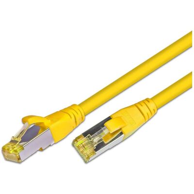 Wirewin Cat.6A AWG26 10m Netzwerkkabel Gelb Wirewin Cat.6A AWG26 10m Netzwerkkabel Gelb