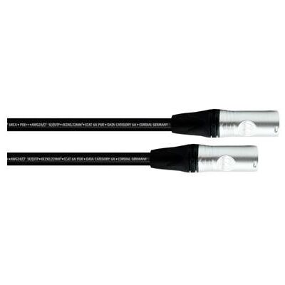 Cordial CSE 20 NN 6A PUR Netzwerkkabel - 20m - Schwarz Cordial CSE 20 NN 6A PUR Netzwerkkabel - 20m - Schwarz