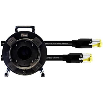 Cordial 15542 Netzwerkkabel - 25 M, Cat5e, S/UTP, RJ-45, Schwarz Cordial 15542 Netzwerkkabel - 25 M, Cat5e, S/UTP, RJ-45, Schwarz