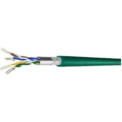 Draka Patchkabel UC300 HS26, Cat 5e, SF/UTP (bisherige Bezeichnung S/FTP), grün, 1000 m Einwegtromme (SF/UTP, CAT5e), Netzwerkkabel Draka Patchkabel UC300 HS26, Cat 5e, SF/UTP (bisherige Bezeichnung S/FTP), grün, 1000 m Einwegtromme (SF/UTP, CAT5e), Netzwerkkabel