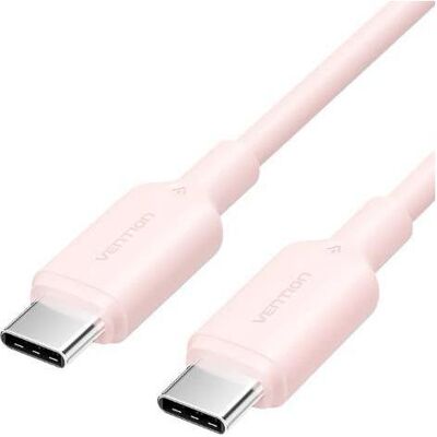 Vention USB-C 60W Pink Kabel - USB-C 3A Schnellladung PD 60W 1m Vention USB-C 60W Pink Kabel - USB-C 3A Schnellladung PD 60W 1m