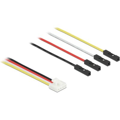 Delock Conversion IOT Grove Kabel 4 Pin Stecker zu 4 x Jumper Buchse 10 cm, Elektronikkabel + Stecker, Rot, Gelb, Weiss, Schwarz, Mehrfarbig Delock Conversion IOT Grove Kabel 4 Pin Stecker zu 4 x Jumper Buchse 10 cm, Elektronikkabel + Stecker, Rot, Gelb, Weiss, Schwarz, Mehrfarbig