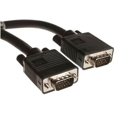 C-Tech Kabel VGA, M/M, stÃnÄ›ný (5 m), Videokabel, Schwarz C-Tech Kabel VGA, M/M, stÃnÄ›ný (5 m), Videokabel, Schwarz
