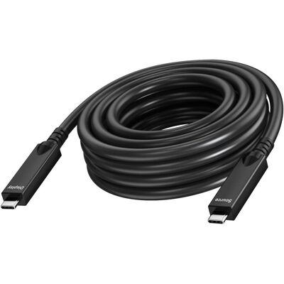 Vision - USB-Kabel - USB-C (M) zu USB-C (15 m, 60 W), USB Kabel Vision - USB-Kabel - USB-C (M) zu USB-C (15 m, 60 W), USB Kabel