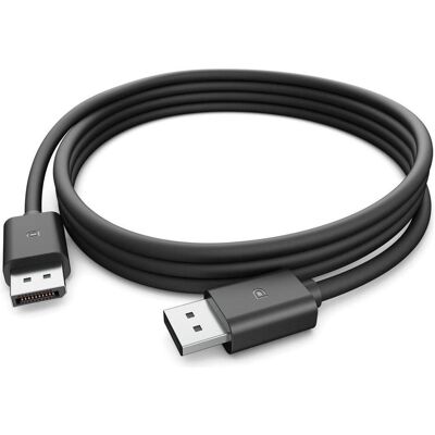 Dell DisplayPort 1.4 Cable - cb325d (1.80 m), Videokabel, Schwarz Dell DisplayPort 1.4 Cable - cb325d (1.80 m), Videokabel, Schwarz